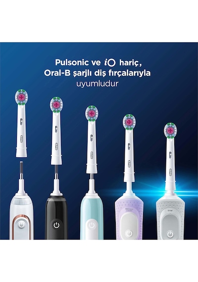 Oral-b Şarjlı Yedek Başlık 3d White Luxe Diş Fırçası 2'li