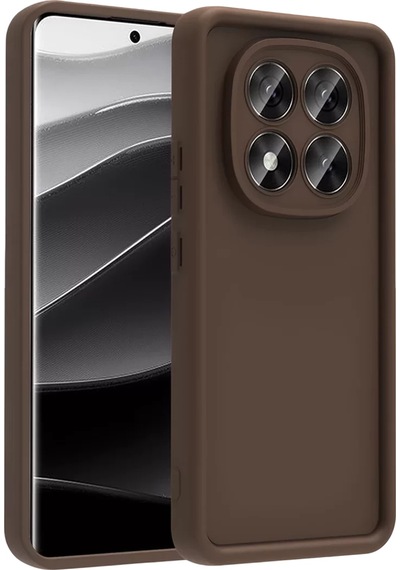 Newface Xiaomi Redmi Note 15 Pro 5g Viera Silikon - Kahverengi