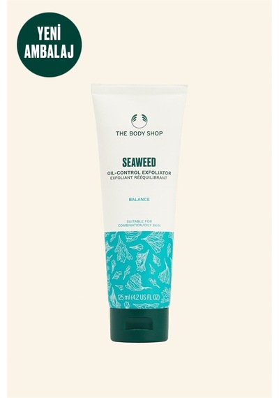 The Body Shop Seaweed Gözenek Temizleyici Yüz Peelingi 125 Ml - Karma Ciltlere Özel Yağ Dengeleyici