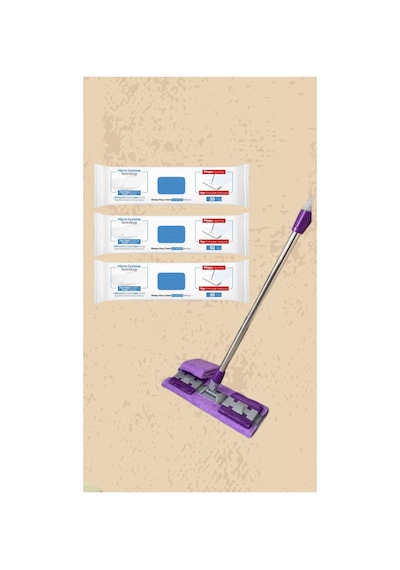 Mop Easy Clean Çamaşır Suyu Katkılı Mopa Uyumlu Yer Temizlik Havlusu 50 Yaprak 3 Paket Mop Seti Mop Easy Clean Çamaşır Suyu Katkılı Mopa Uyumlu Yer Temizlik Havlusu 50 Yaprak 3 Paket Mop Seti