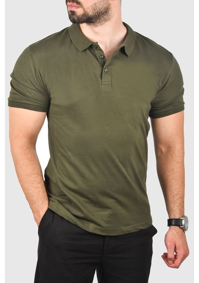 Rizzup Haki Büyük Beden Polo Yaka Tişört Nefes Alan Pamuklu Kumaş Battal Beden Erkek Tişört 2504349 Rizzup Haki Büyük Beden Polo Yaka Tişört Nefes Alan Pamuklu Kumaş Battal Beden Erkek Tişört 2504349