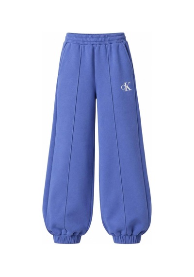 Calvin Klein Ck Logo Fleece Jogge, C6d Mavi Kız Çocuk Eşofman Altı
