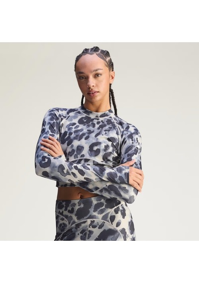 Adidas By Stella Mccartney Training Longsleeve Crop Kadın Tişört C-adıjy8164b30a00 Mavi