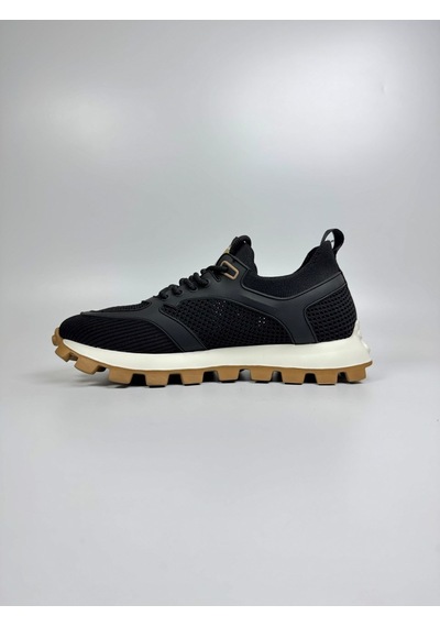 Daytex Triko Tekstil Saya Ultra Hafif Erkek Sneaker Spor Ayakkabı Siyah