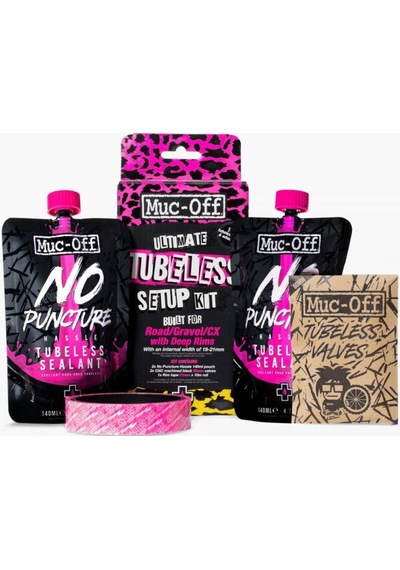 Muc-Off Ultimate Tubeless Kurulum Kiti Yol/Gravel/CX 60 mm