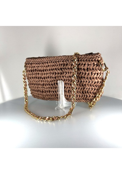 Aysun's Handmade El Örgüsü Kadın Hasır Çanta - 004