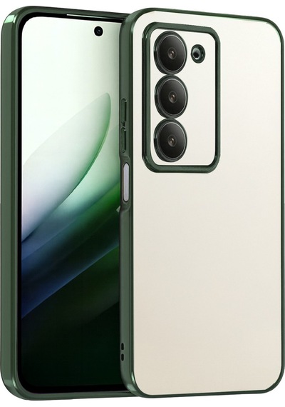 Xiaomi Redmi 15 4g Uyumlu Lensli Silikon - Yeşil