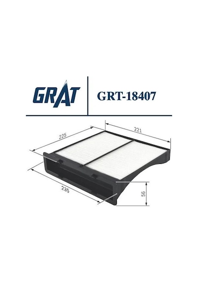 Grat 18407 Kabin Filtresi Subaru Forester 10- Xv 12- Impr