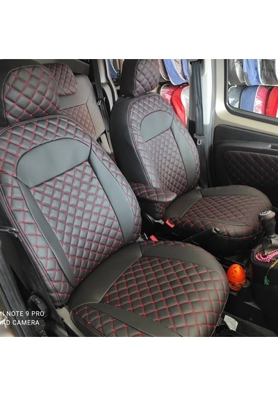 Fiat Fiorino Araca Özel Deri Oto Koltuk Kılıfı (500445608)