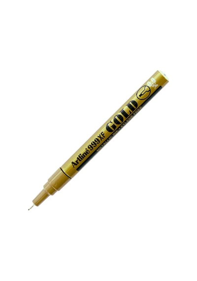 Artline Metalik Marker Keçeli Kalem Altın 999Xf