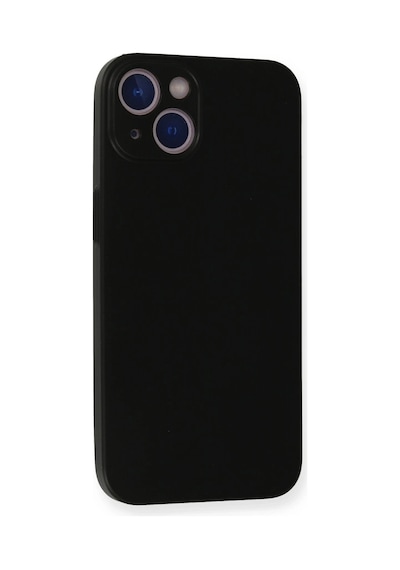 Newface - 344 - iPhone Uyumlu 14 Plus Kılıf Pp Ultra İnce Kapak - Csmo-tex - - Siyah