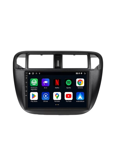 Honda Civic 1996-2001 Android Multimedya Carplay Android Auto Navigasyon Kameralı 8gb Ram 64gb 9"