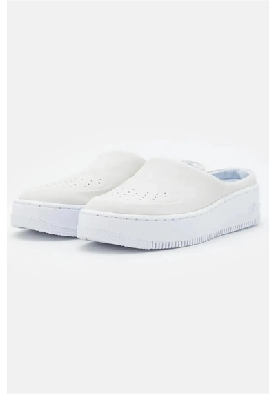 Nike Air Force 1 Lover Xx Leather Sneaker Kadın Hakiki Deri Terlik Kırık Beyaz Beyaz