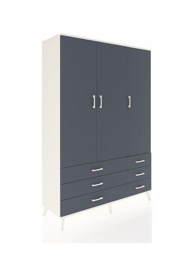 Hyperion Dolap 5 Raflı 6 Çekmeceli Tek Askılı 132x44x195 Aytaşı-antrasit/antrasit Antrasıt/antrasıt Hyperion Dolap 5 Raflı 6 Çekmeceli Tek Askılı 132x44x195 Aytaşı-antrasit/antrasit Antrasıt/antrasıt