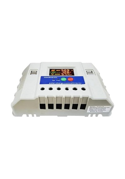 Pm-50a 12v-24v-36v-48v 50 Amper 4 Usb Li Dijital Otomatik Solar Şarj Regülatörü