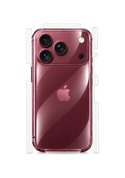 İphone 18 Pro Max Uyumlu 360 Derece Arka Hidrojel Film Koruma Body Jelatin
