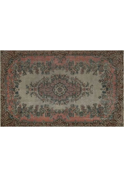 Eşsiz 100% Yün El Dokuma Vintage Halı 170 X 272 Cm