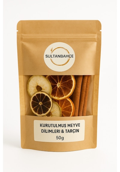 Meyve Kurusu -  Çayı Limon - Portakal - Tarçın - Elma Kurusu Aromatik 50 Gr. Diğer