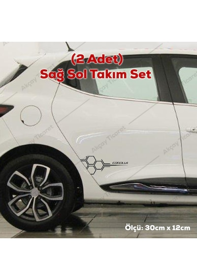 Corolla Kapı Altı Sticker Toyota Corolla Sticker Oto Sticker (531150108)