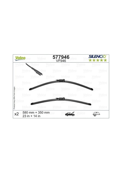 Silecek Süpürgesı Ön Takım 580 / 350 Mm Japon Juke Bm 17- Oem No: 28890ba63c