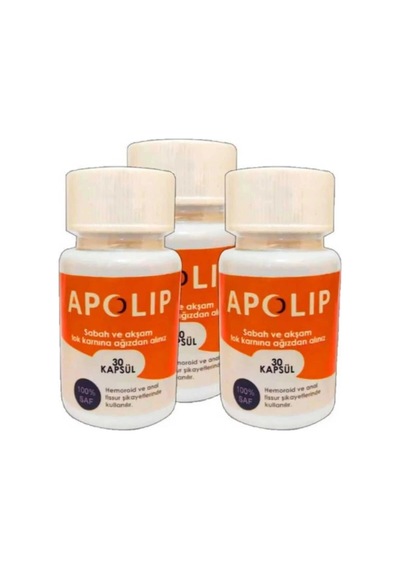 Apolip Hemo 30lu X 3 Adet