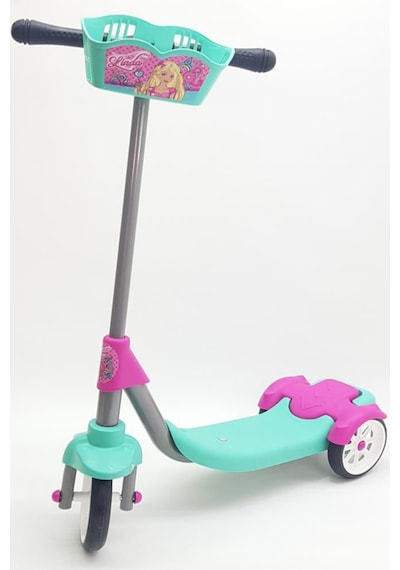 Furkan Toys Linda 3 Tekerli Frenli Sepetli Scooter
