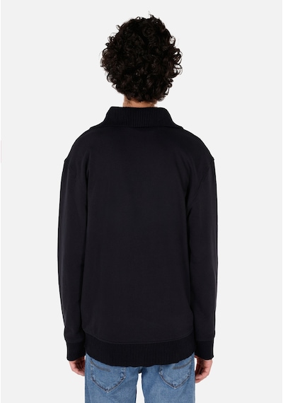 Colin's Colins Normal Kesim Fermuarlı Dik Yaka Siyah Erkek Sweatshirt Cl1071231 Siyah Colin's Colins Normal Kesim Fermuarlı Dik Yaka Siyah Erkek Sweatshirt Cl1071231 Siyah