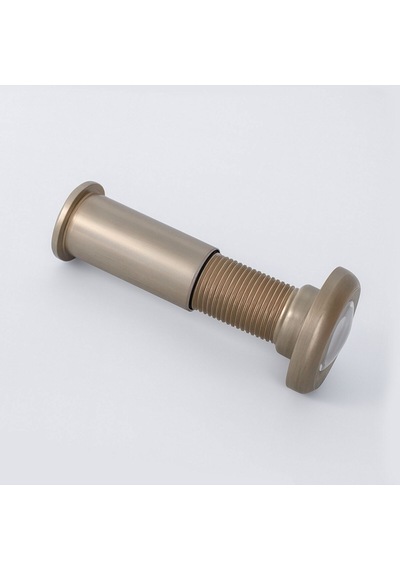 Kalite Kapı Dürbünü Saten 50-75 Mm 14 Mm Delik Çapı Güvenlik Gözetleme Aparatı Metal Gövde