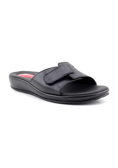 Ceyo 9200-12 Hafızalı Taban Jelli Kadın Terlik - Siyah