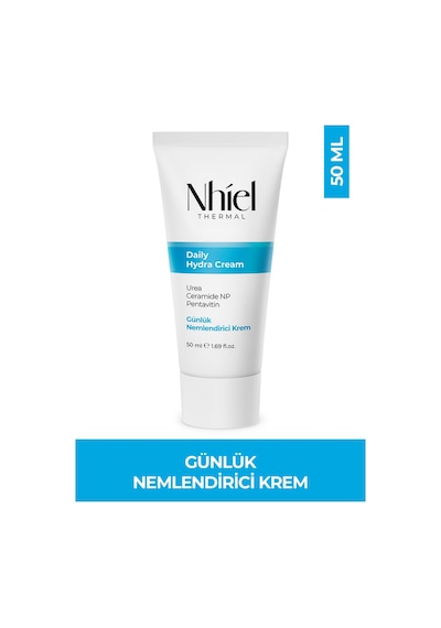 Nhiel Thermal Bariyer Güçlendirici Günlük Nemlendirici Krem 50 ml | Seramid, Pentavitin