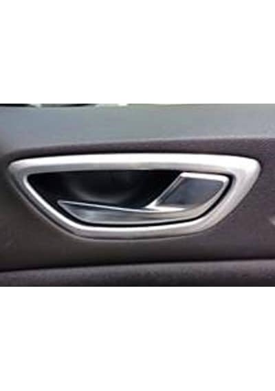 Renault Megane 4 Sedan Krom İç Kapı Kolu Çerçevesi 4 Parça Taşlı