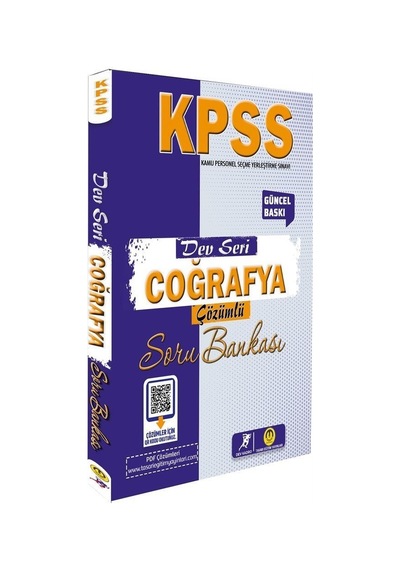 2024 KPSS Coğrafya Dev Seri Soru Bankası- Tasarı Akademi