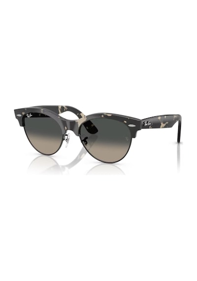 Ray-Ban Rb 2341 143371 54 Clubmaster Way Unisex Oval Gri Kırçıllı Kombine Güneş Gözlüğü Gri