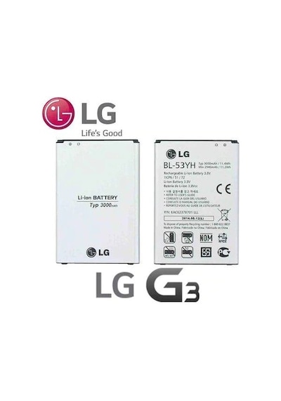 LG Uyumlu G3 Stylus Batarya Pil Bl-53Yh