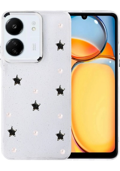 Cosmotex Newface Xiaomi Redmi 13c Fiyonk Desenli Kapak - Desen 7