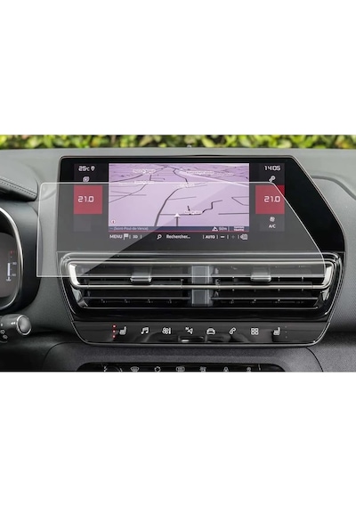 Citroen C5 Aircross 10'' Navigasyon Ekran Koruyucu Nano Makyajlı Kasa Nano Film