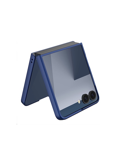 Galaxy Uyumlu Z Flip 7 Kılıf Wireless Şarj Özellikli Pazarplus Kıpta M-safe Kılıf Titanyum
