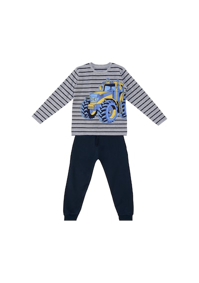 Denokids Mshb&g Traktör Erkek Çocuk T-shirt Pantolon Takım Çok Renkli