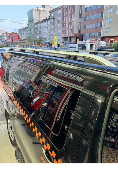 Zafira-Expert-Jumpy-Scudo Uyumlu Tavan Çıtası 2020 Yılı ve Sonrası Uzun Şase