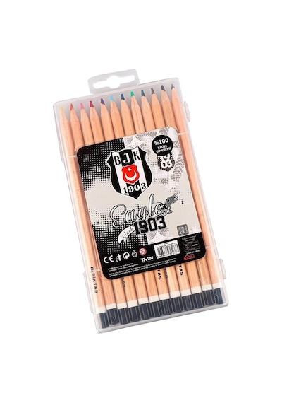 Beşiktaş 12'li Kuru Boya Seti