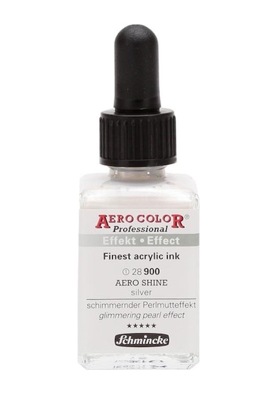 Schmincke Aerocolor Professional Akrilik 28ml şişe 900 Metallic