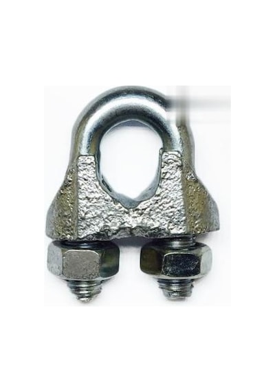 Çelik Halat Bağlama, Düğüm, Klemens 8 Mm - 2 Adet Çok Renkli
