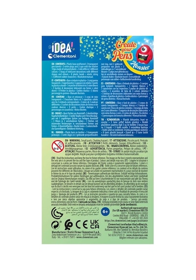 18828 Idea Clemetoni - Mini Kalem Laboratuvarı - Canavarlar - Izbp-889147 1 Adet