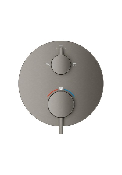 Grohe 24358al0 Ankastre Termostatik Banyo Bataryası Siyah