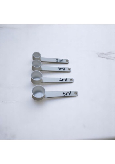 Plastik Ölçü Kaşığı 4 Ölçekli