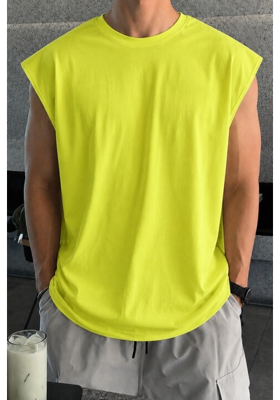 Cool Tarz Erkek Oversize Kolsuz Tişört %100 Pamuk Süprem Basic Bisiklet Yaka Fıstık Yeşili Fıstık Yeşili Cool Tarz Erkek Oversize Kolsuz Tişört %100 Pamuk Süprem Basic Bisiklet Yaka Fıstık Yeşili Fıstık Yeşili