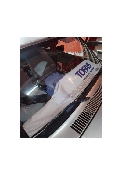 Tofaş Opar Torpido Havlu Büyük Boy 142 64 Beyaz