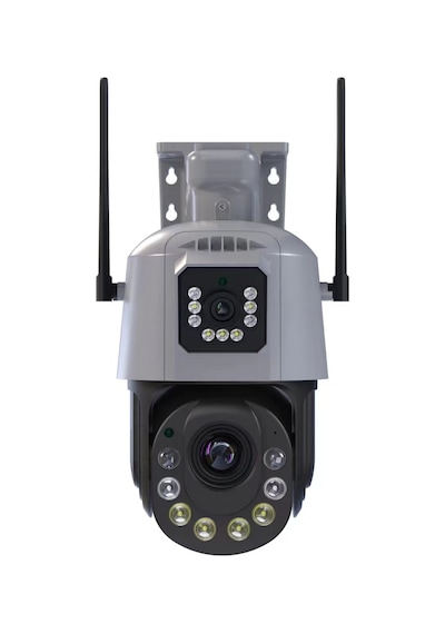 Av-m05 3x3mp 4g Solar Panelli 7/24 Sürekli Kayıt Gece Görüşlü Akı