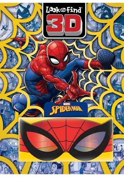 Marvel Spider-man: Look And Find 3d Pı Kids