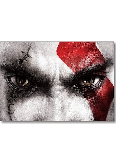 Cakasepetim God Of War Ahşap Mdf Tablo